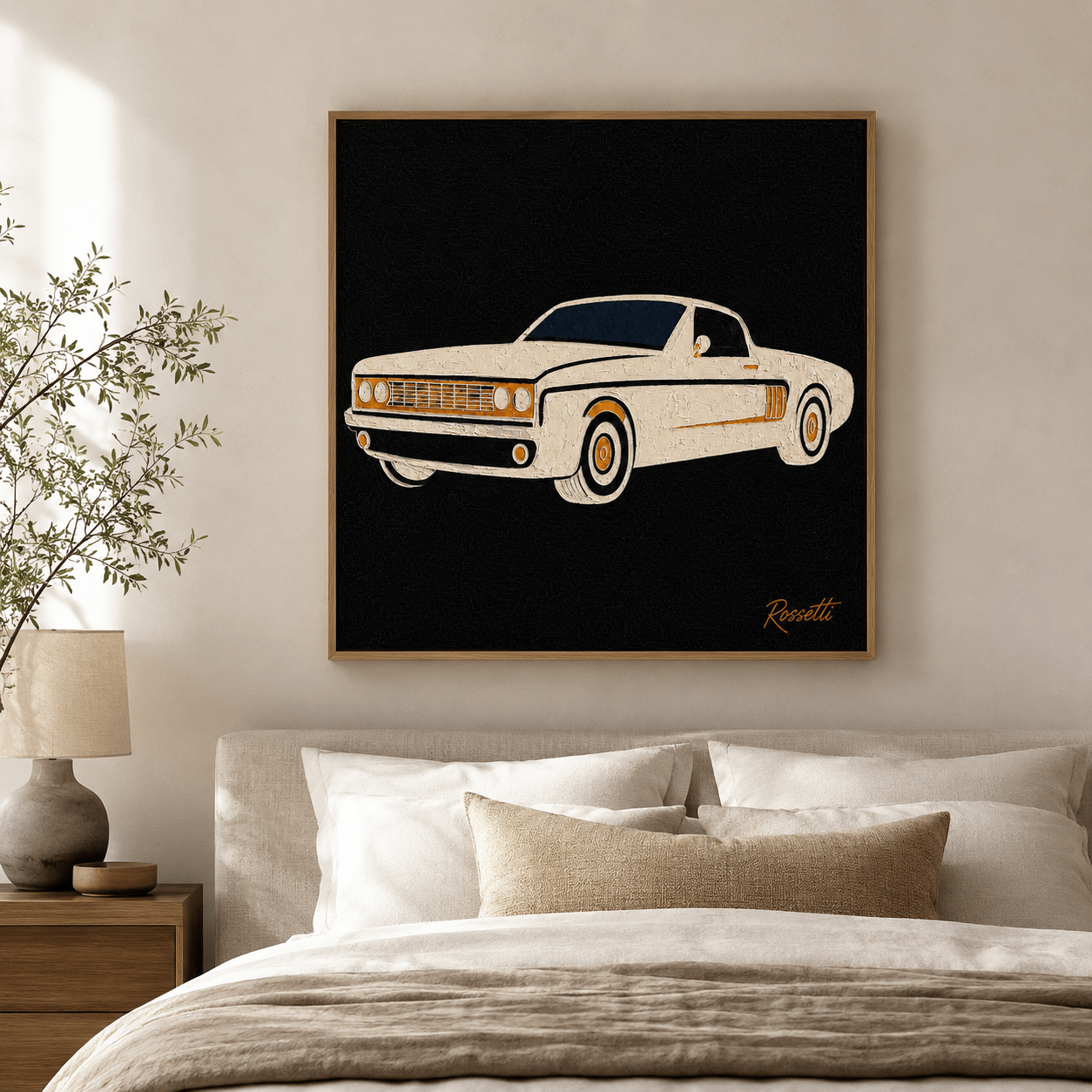 Car Canvas Wall Art 