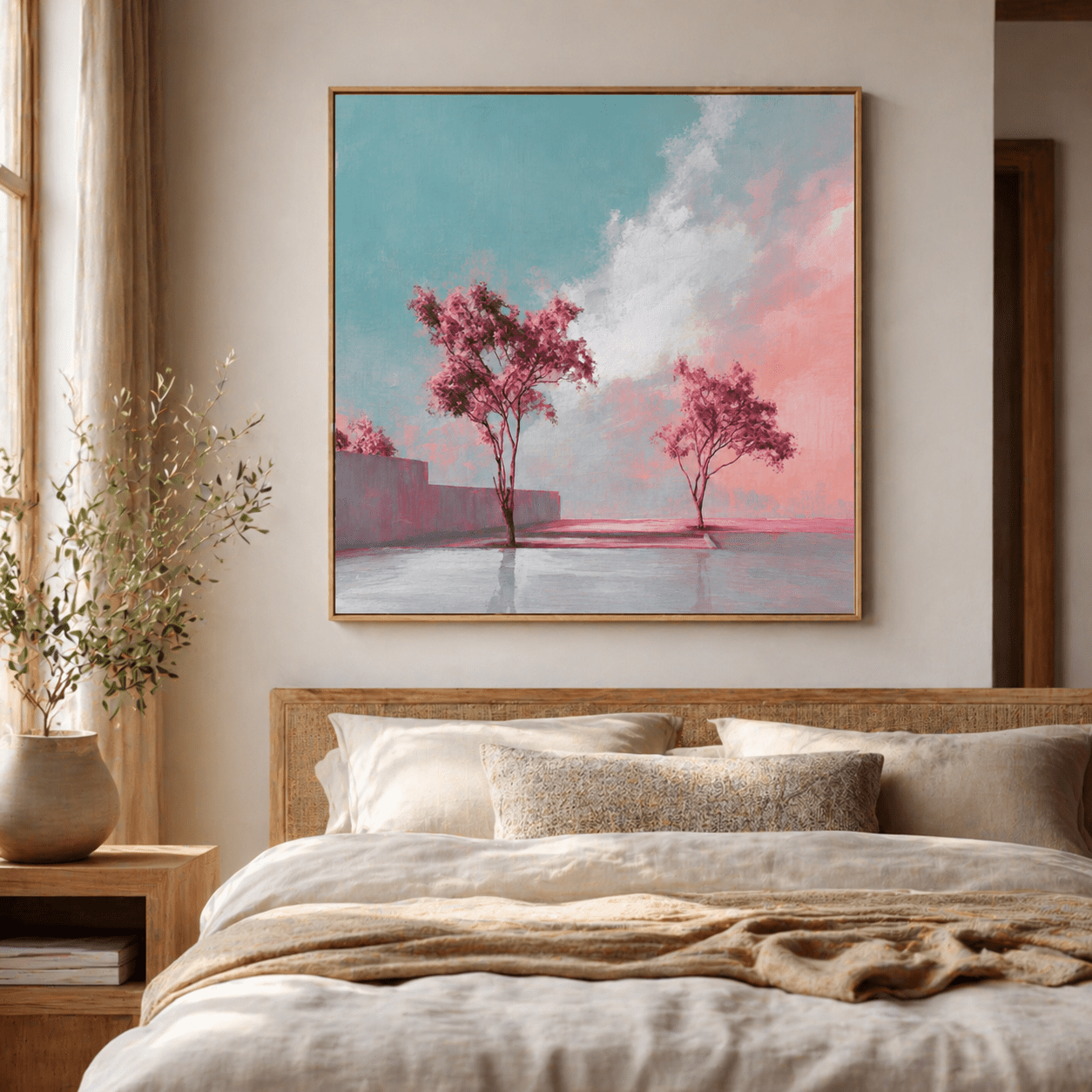 Cherry Blossom Tree Canvas Print — Blossom Reverie by Rossetti Art