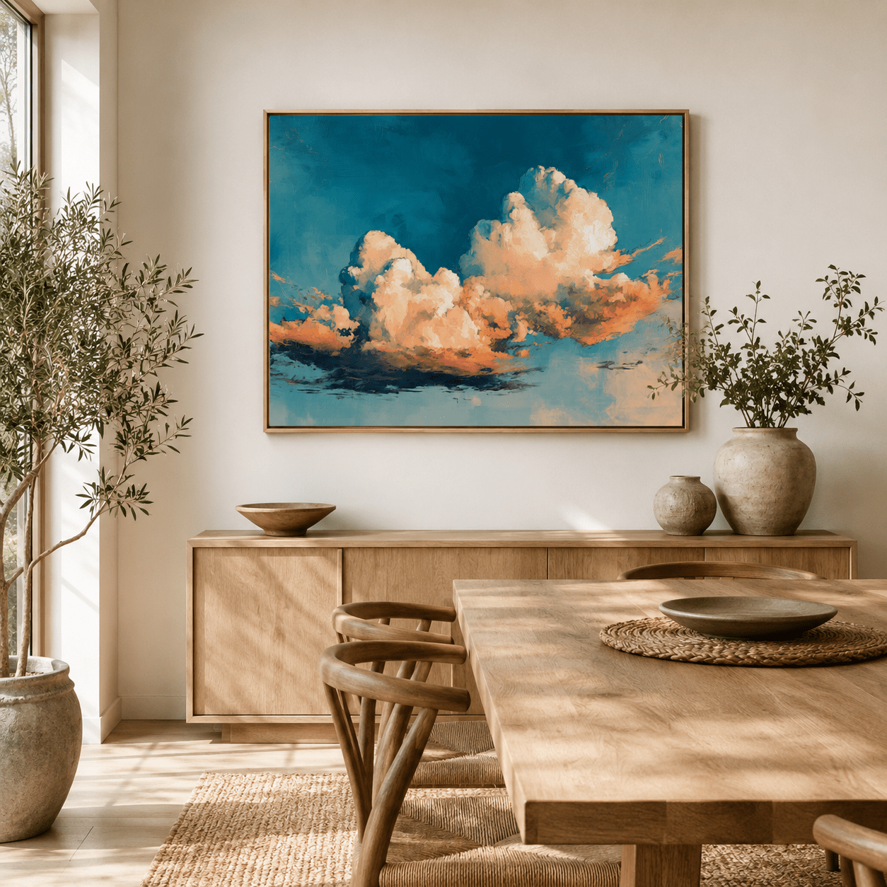 Cloud Wall Art — Thermal Rise | Rossetti Art