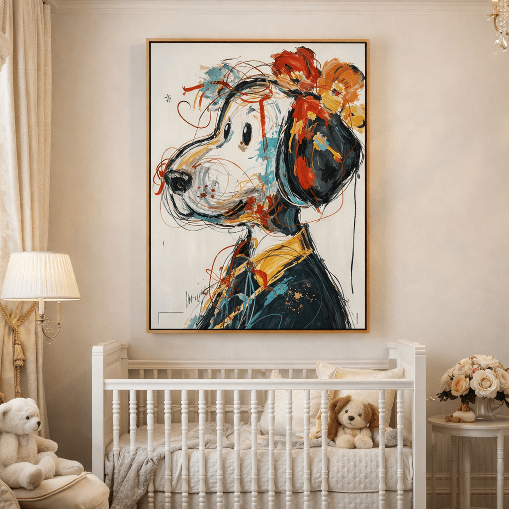 Color Symphony – Abstract Expressionist Original Painting by Chiara Rossetti | Contemporary Art for Modern Interiors modern abstract canvas wall art by Rossetti Art – luxury interior design artwork for living room, bedroom, office – handmade wall art minimalist modern artwork modern art on canvas