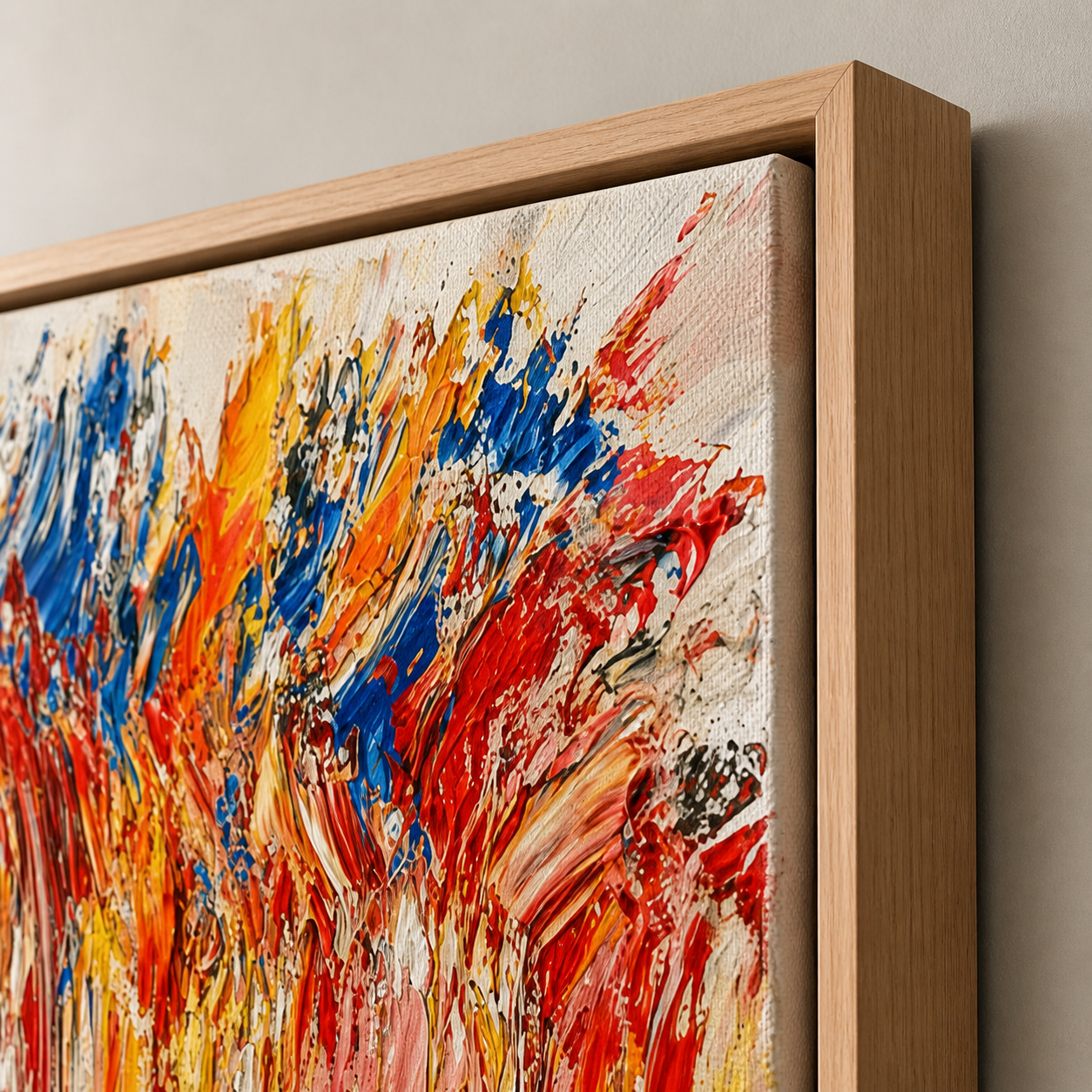 Colorful abstract art paintings