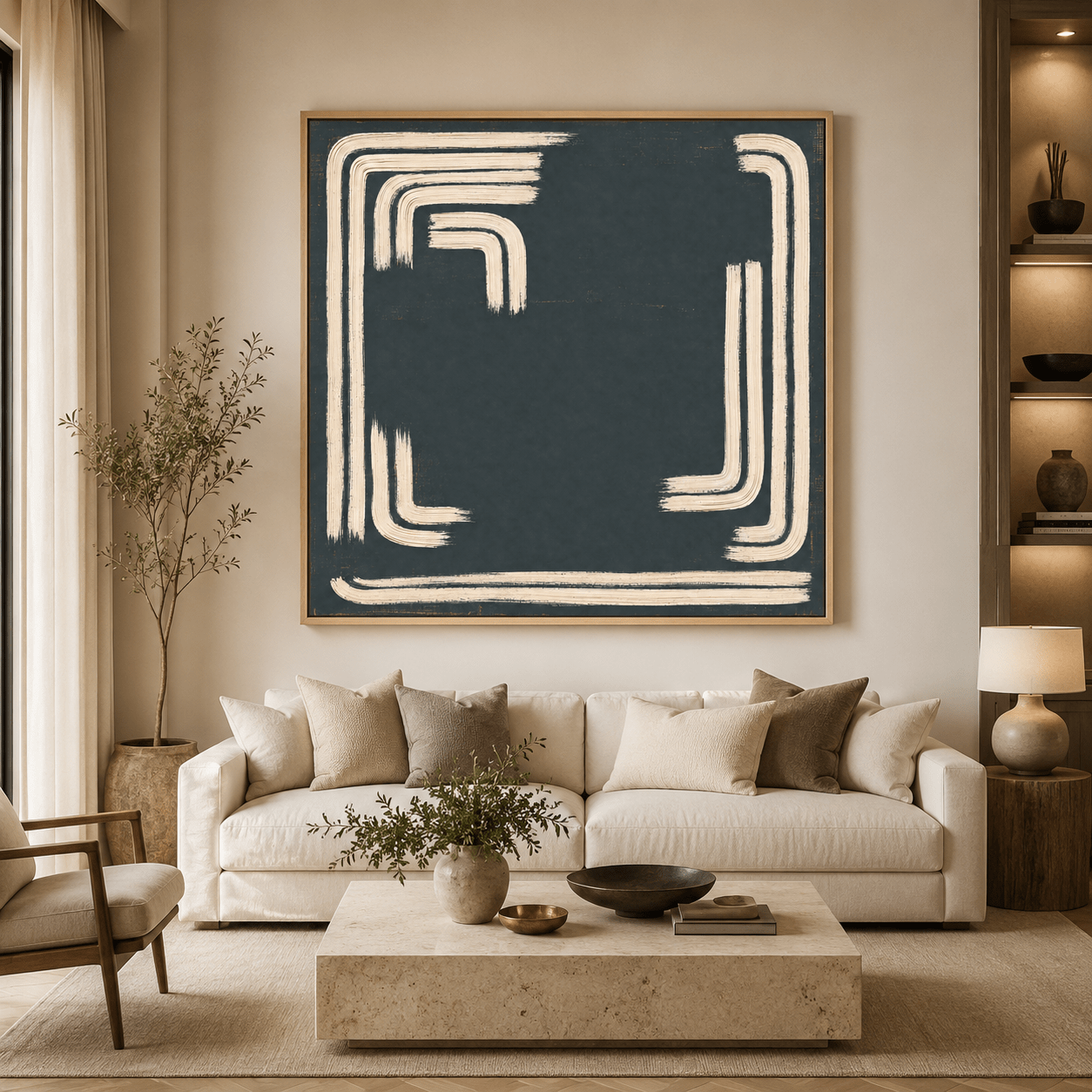 Contemporary Abstract Wall Art — Threshold by Rossetti Art