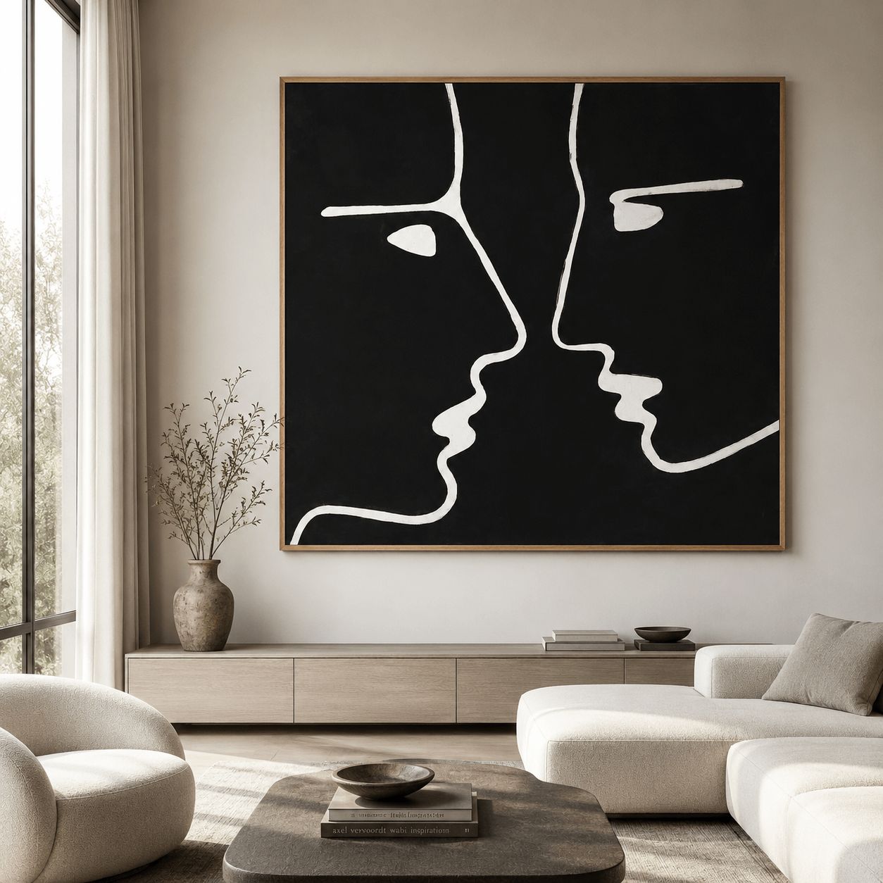 Couples Canvas Painting — Close by Rossetti Art