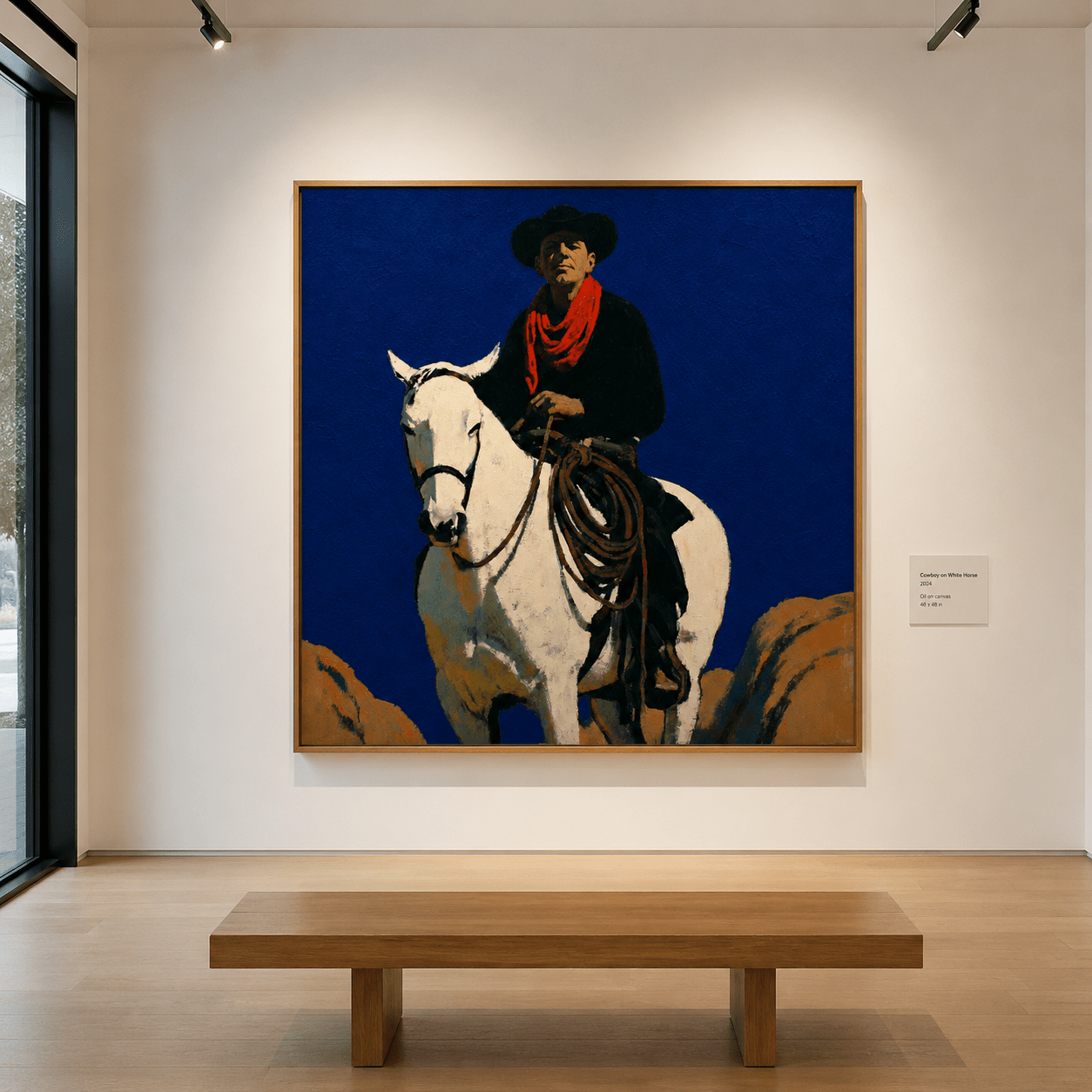 Cowboy Wall Art — The Wrangler by Rossetti Art