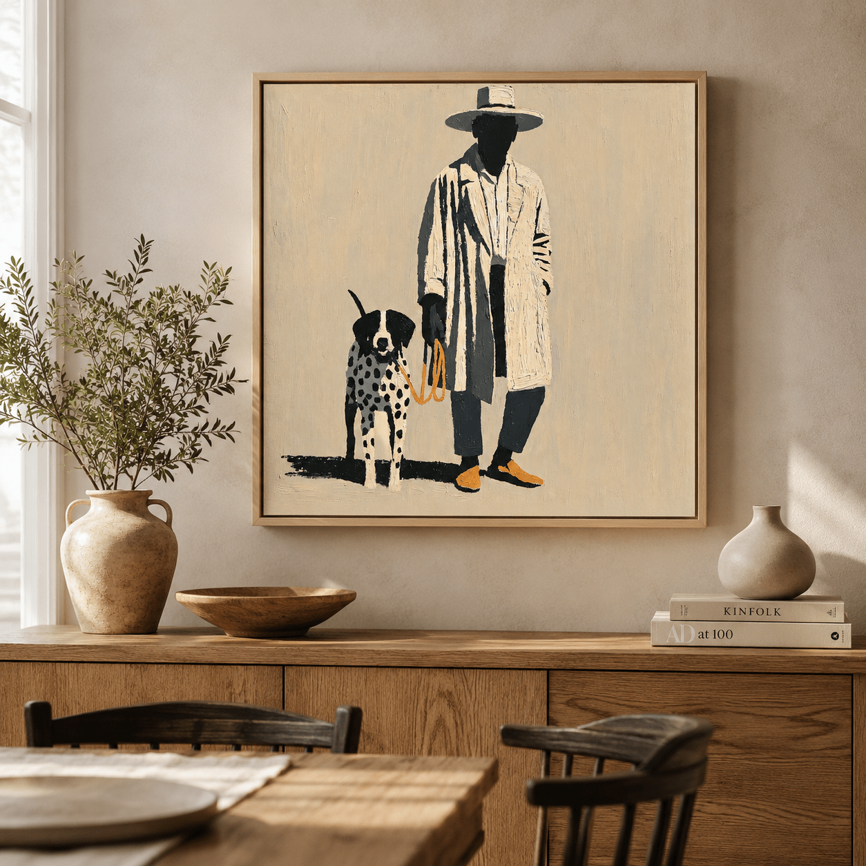 Dalmatian Wall Art Canvas Print — Promenade by Rossetti Art