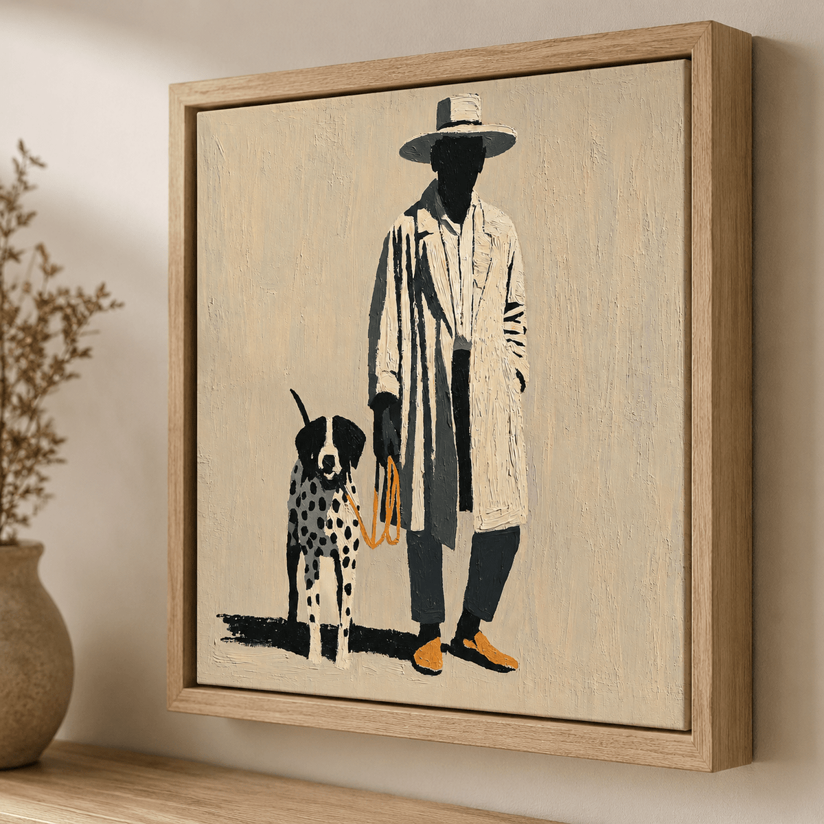 Dalmatian Wall Art Canvas Print — Promenade by Rossetti Art