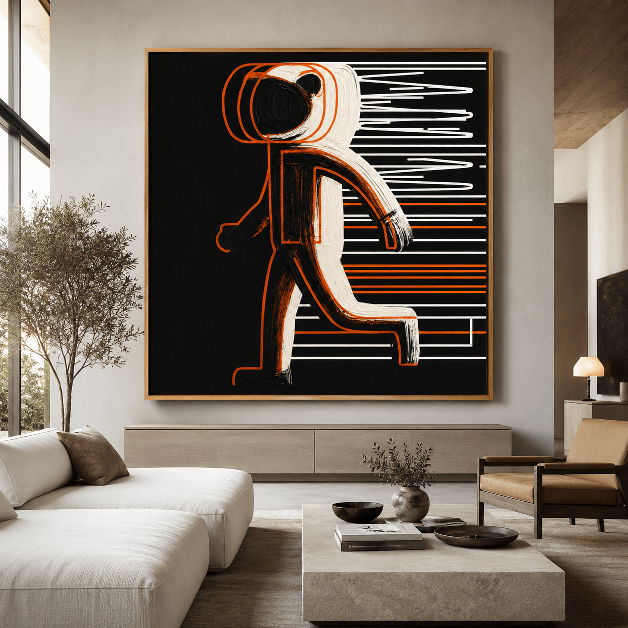 Dark Abstract Artwork — Velocity | Rossetti Art