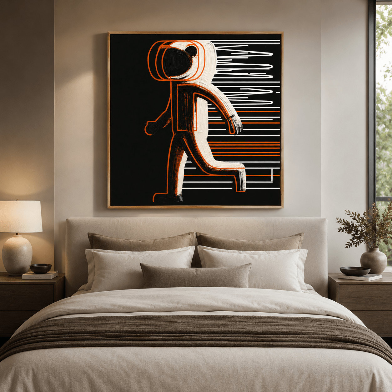 Dark Abstract Artwork — Velocity | Rossetti Art