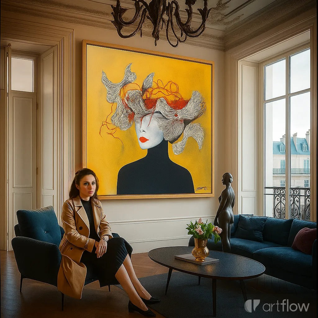 Modern Portrait Canvas Art