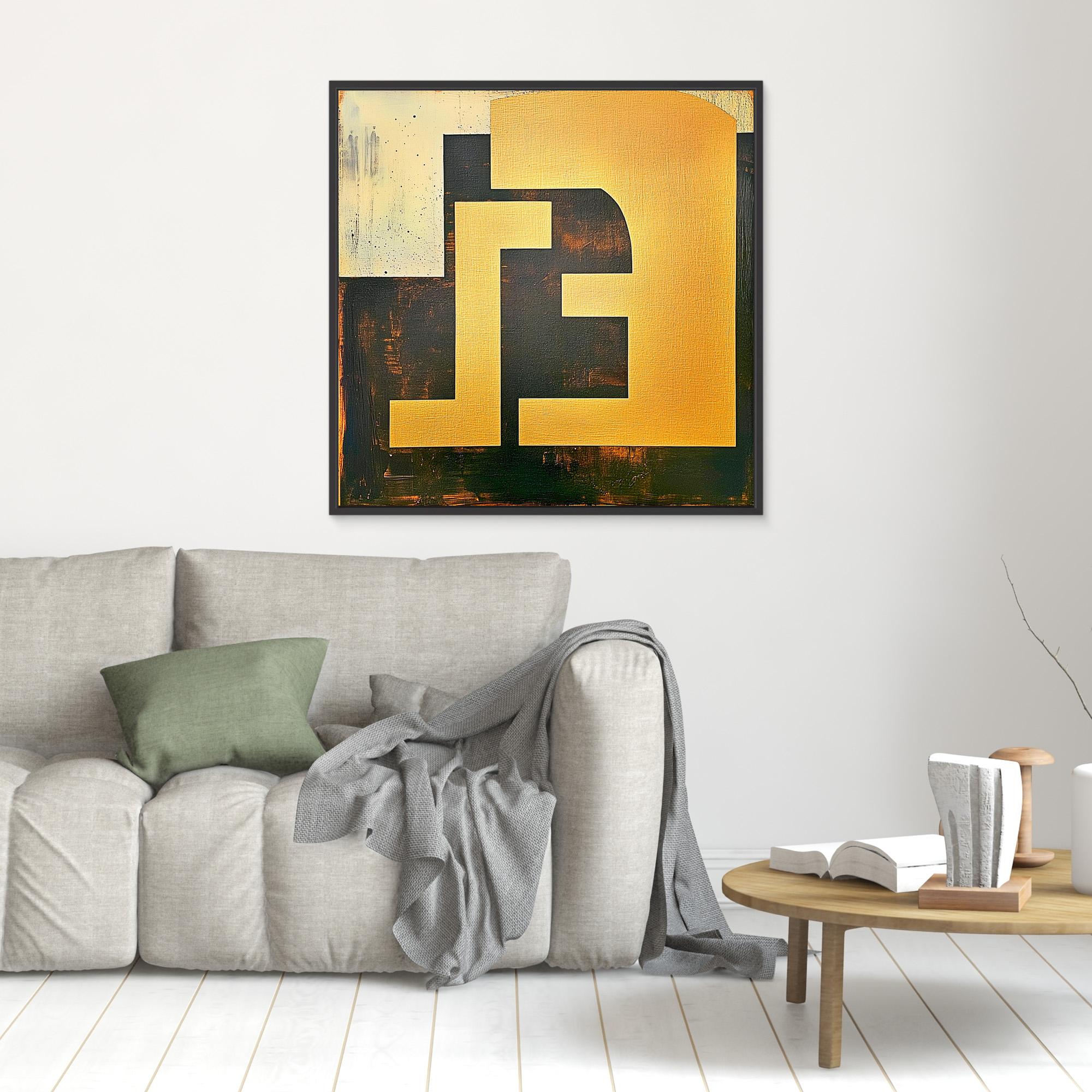 Canvas Print : Radiant Geometry - Modern Abstract Wall Art Canvas