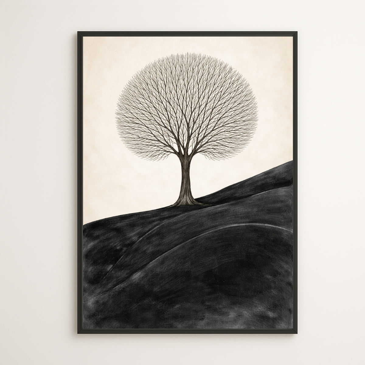 Tree Canvas Wall Art for Living Room