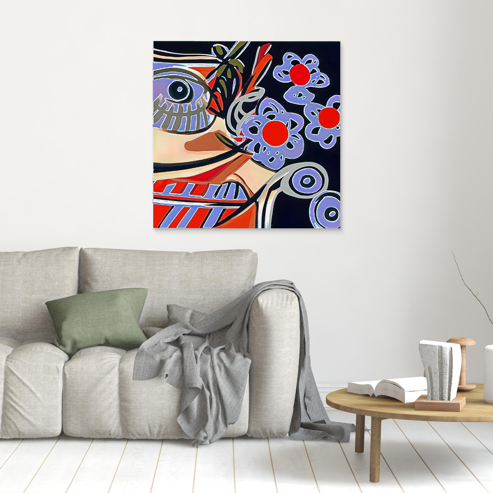 Canvas Print: Wild Bloom – Pop Art Canvas Prints