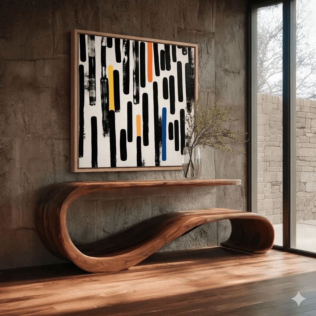 Geometric Abstract Canvas Print