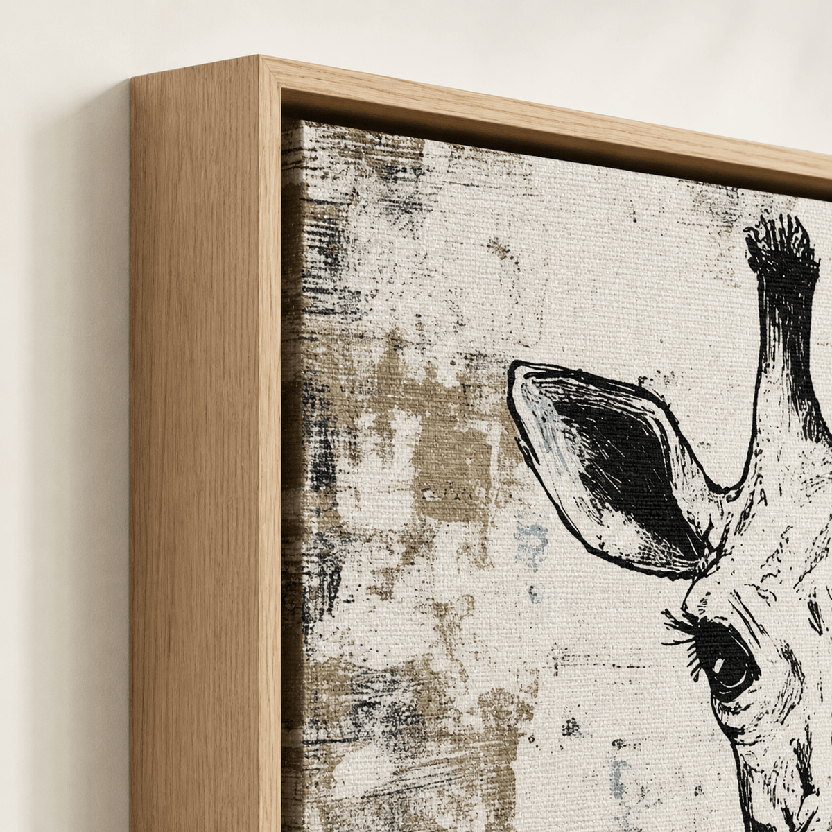 Giraffe Art Print — Long Neck by Rossetti Art