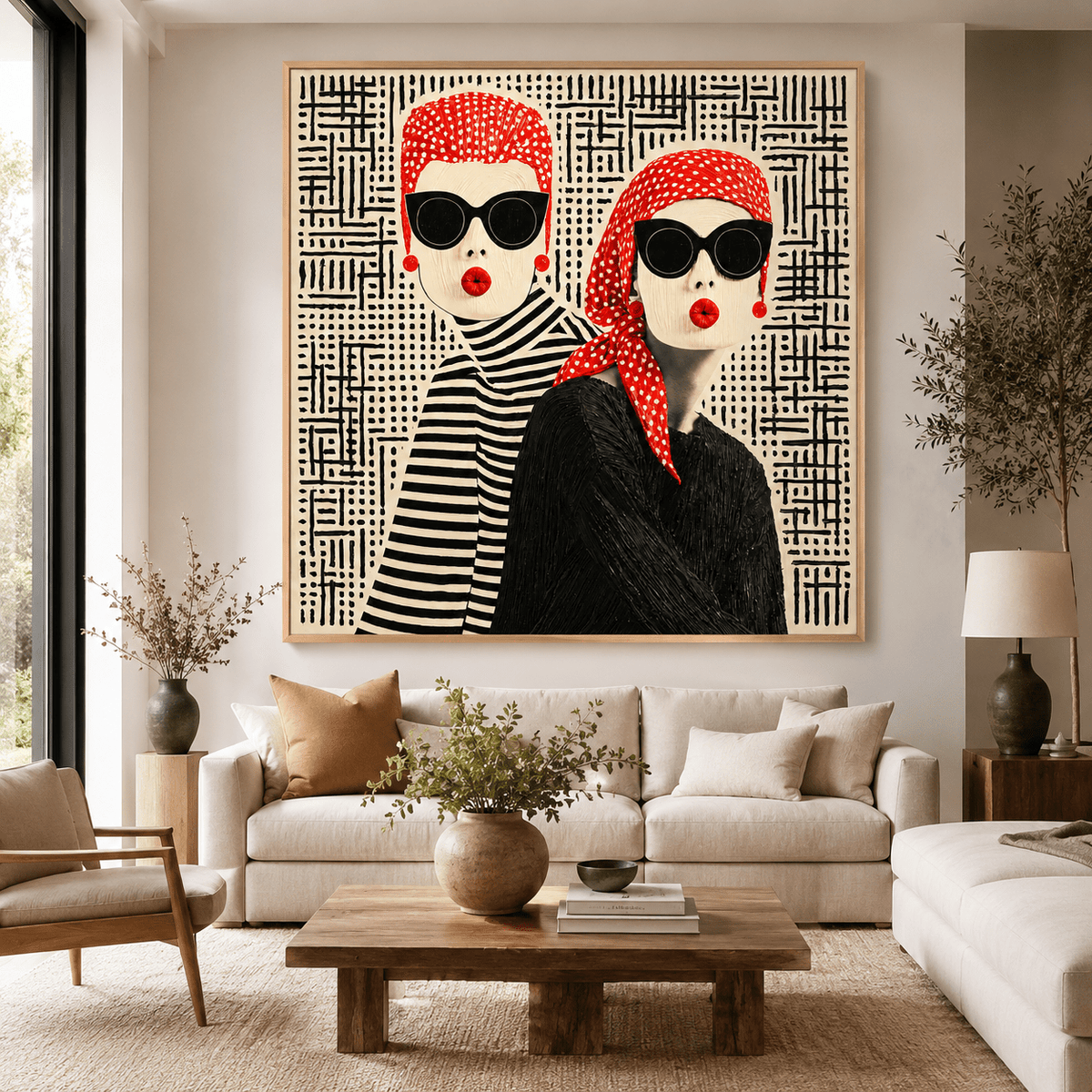 Glamour Wall Art Canvas Print — Riviera by Rossetti Art
