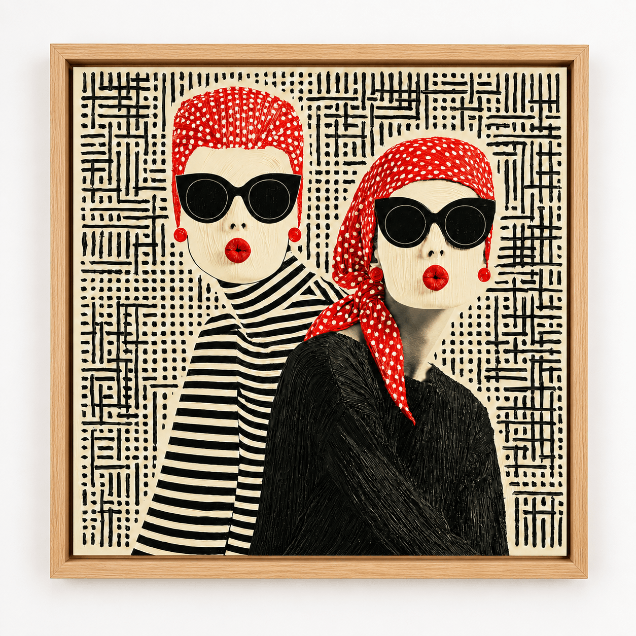 Glamour Wall Art Canvas Print — Riviera by Rossetti Art
