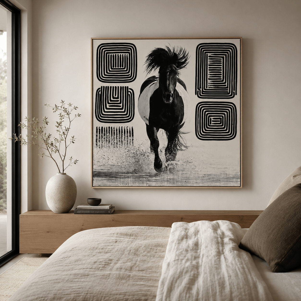 Horse Canvas Wall Art — Surge by Rossetti Art