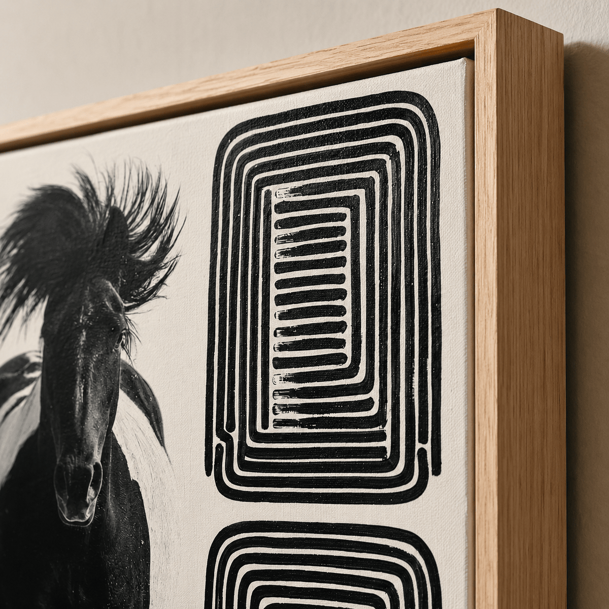 Horse Canvas Wall Art — Surge by Rossetti Art