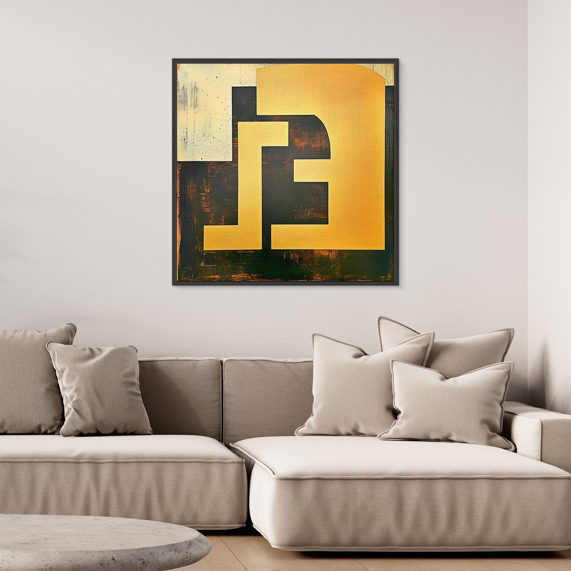 Canvas Print : Radiant Geometry - Modern Abstract Wall Art Canvas