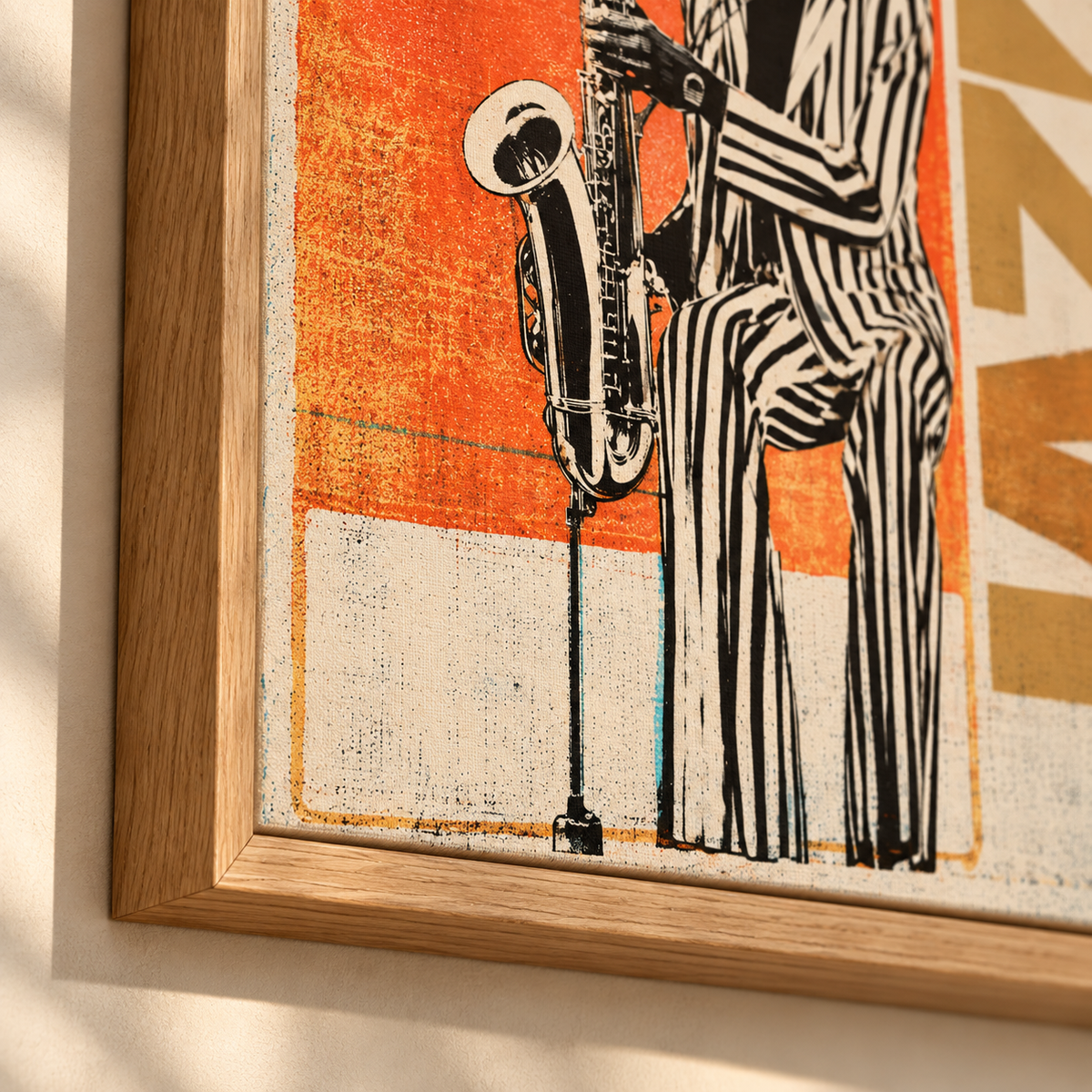 Jazz Musician Wall Art – Jazz Man by Rossetti Art