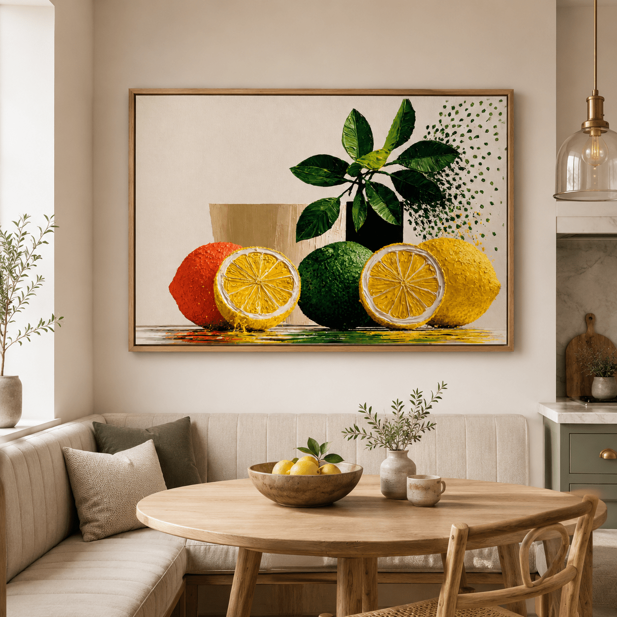 Kitchen Canvas Wall Art — Zest by Rossetti Art