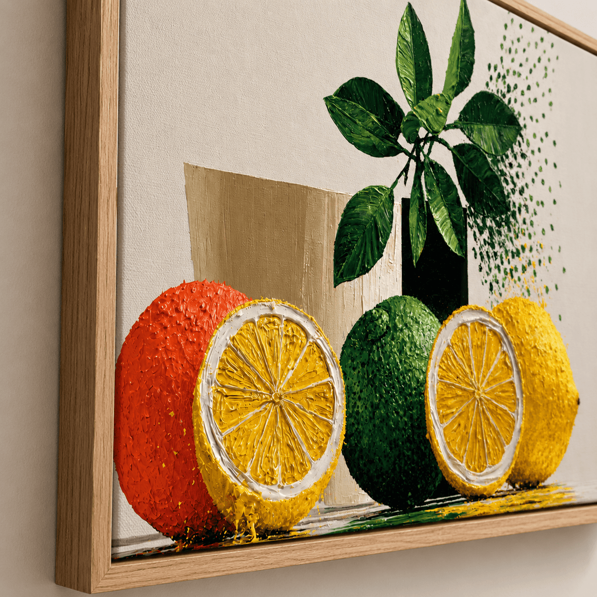 Kitchen Canvas Wall Art — Zest by Rossetti Art