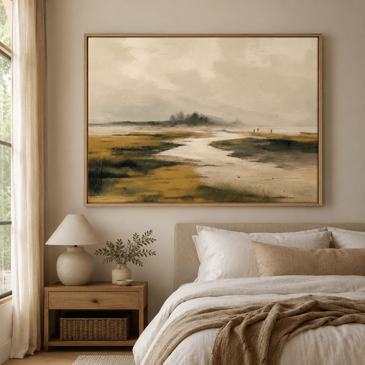 Landscape Canvas Print — Still Passage by Rossetti Art