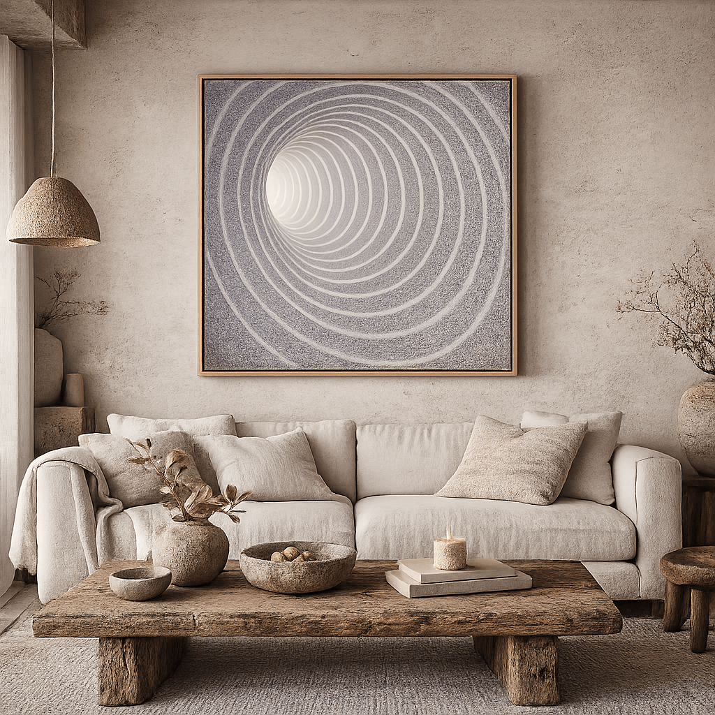Large Minimalist Abstract Canvas Print 