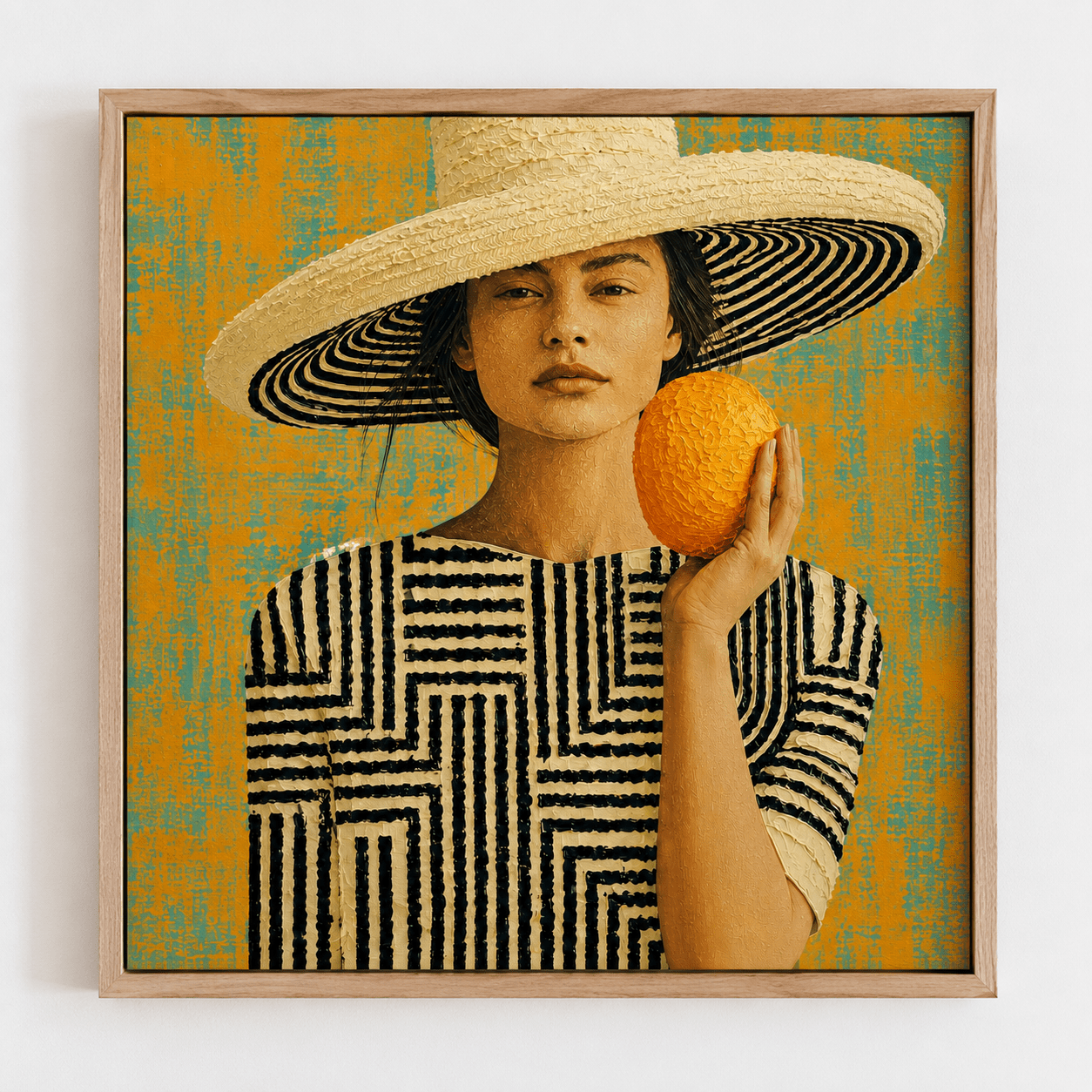 Large Portrait Canvas Print — Valencia by Rossetti Art