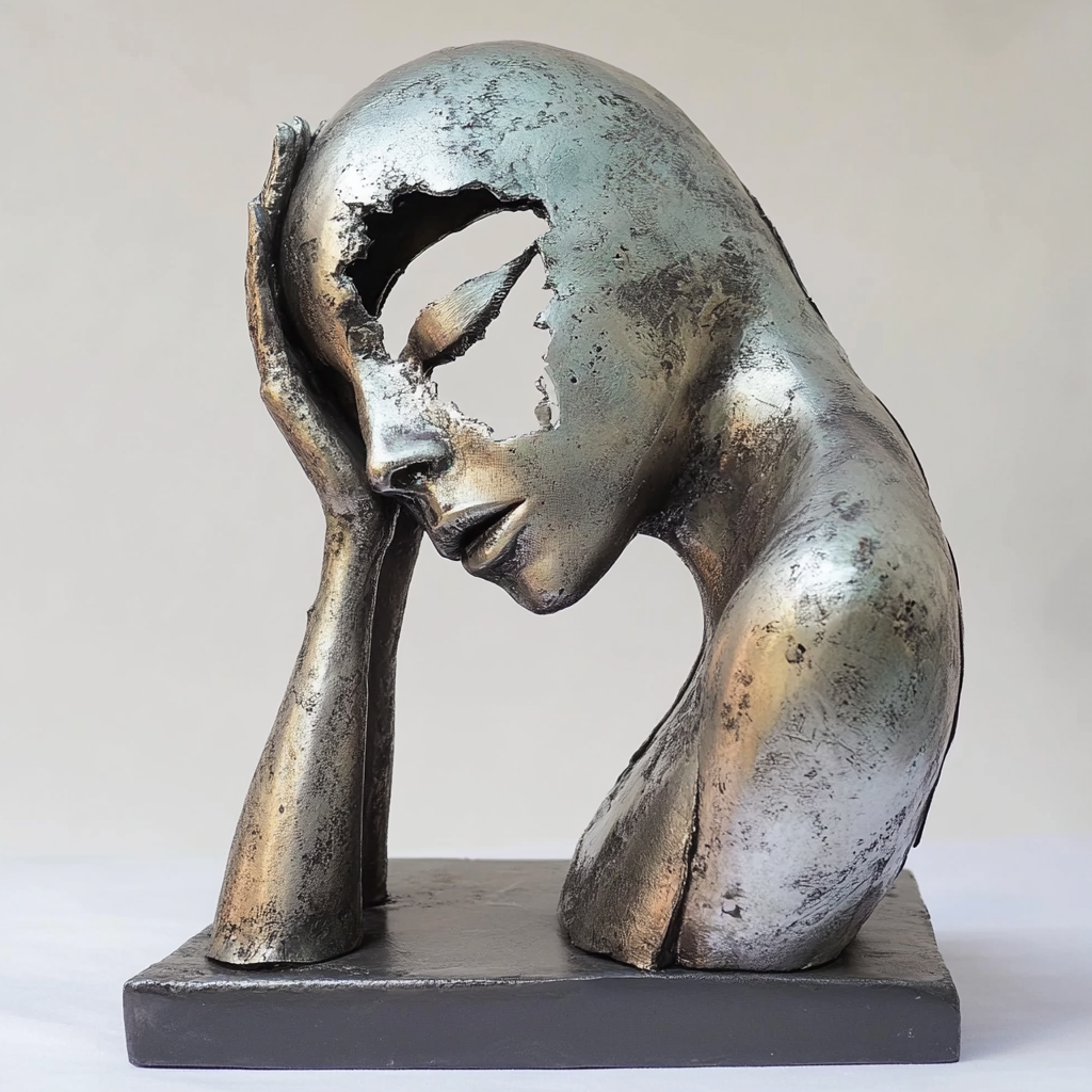 Sculpture Art : "Shattered Thoughts" - Chiara Rossetti