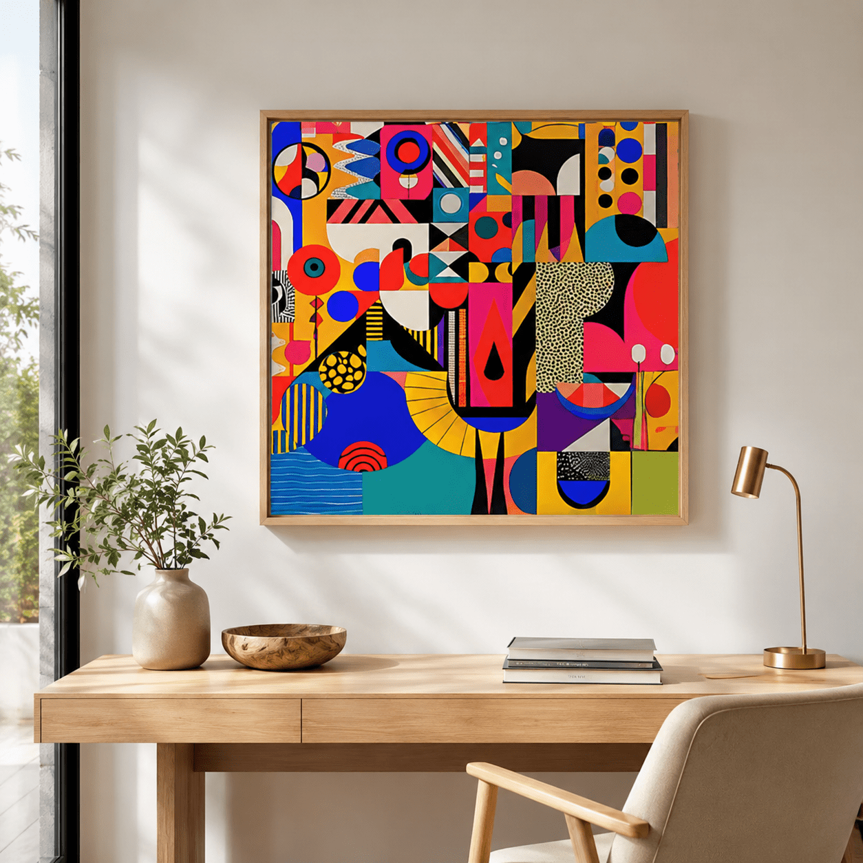 Maximalist Wall Art Canvas Print — Pattern Riot by Rossetti Art