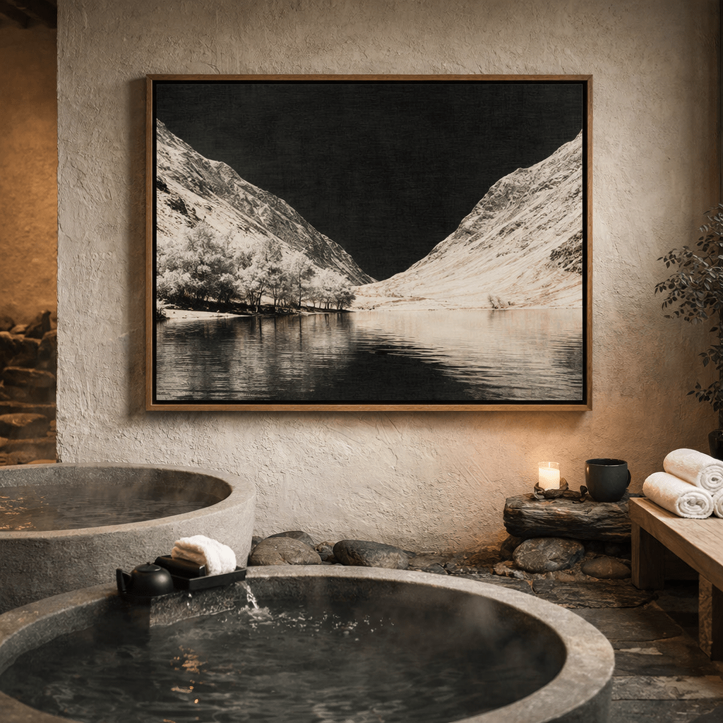 Minimalist Landscape Canvas Print