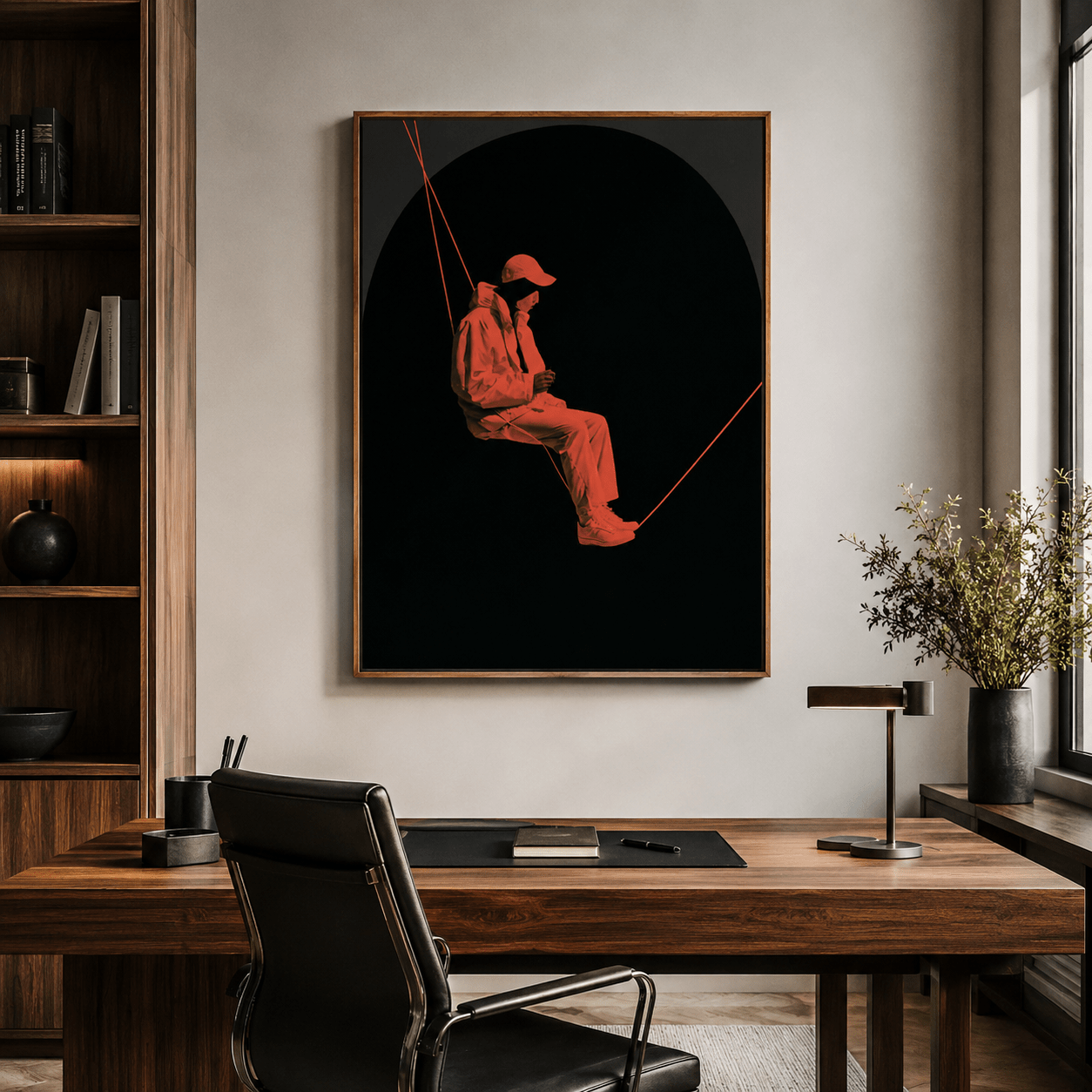 Moody Wall Art — Suspended by Rossetti Art
