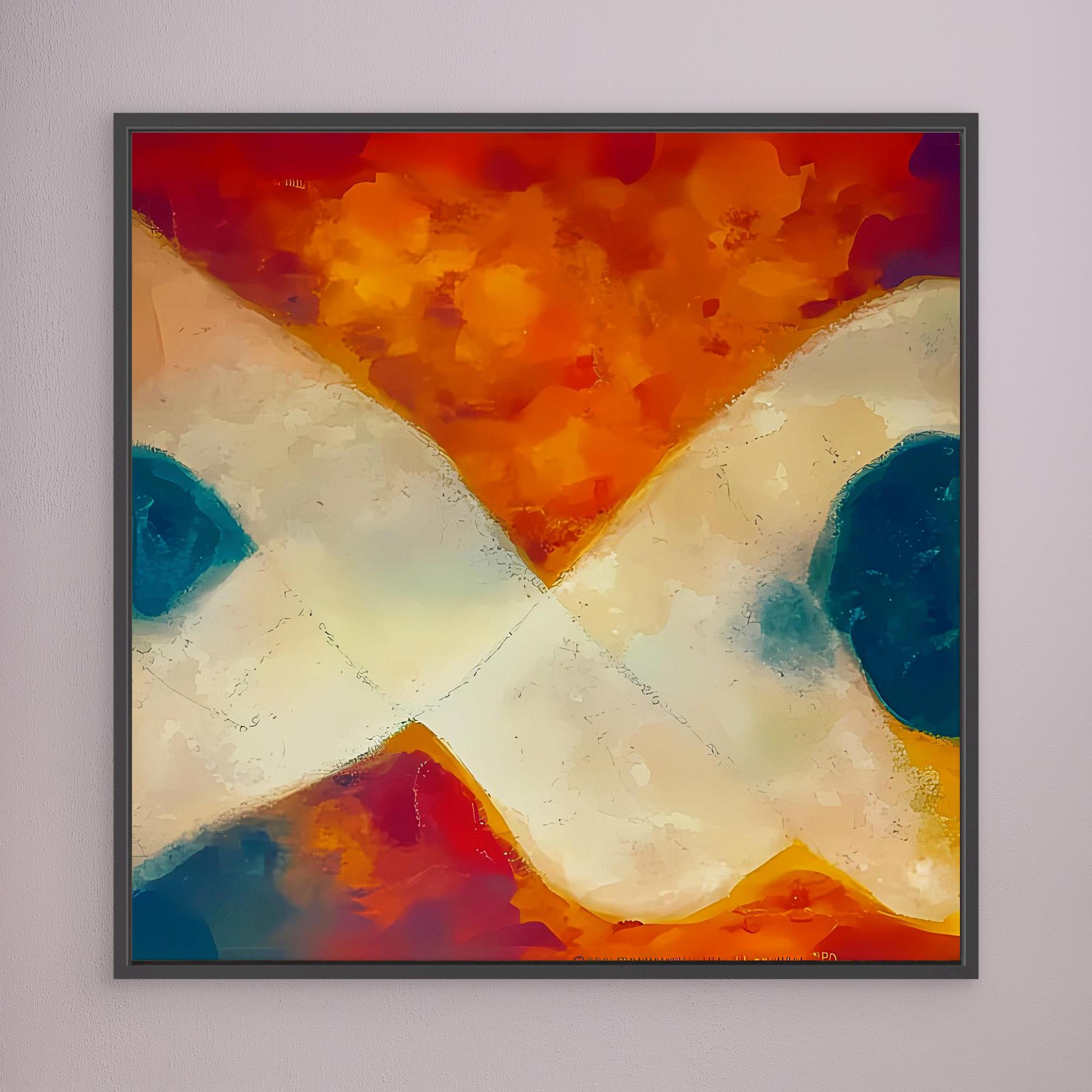 Canvas Print: Infinite Flow – Contemporary Abstract Art