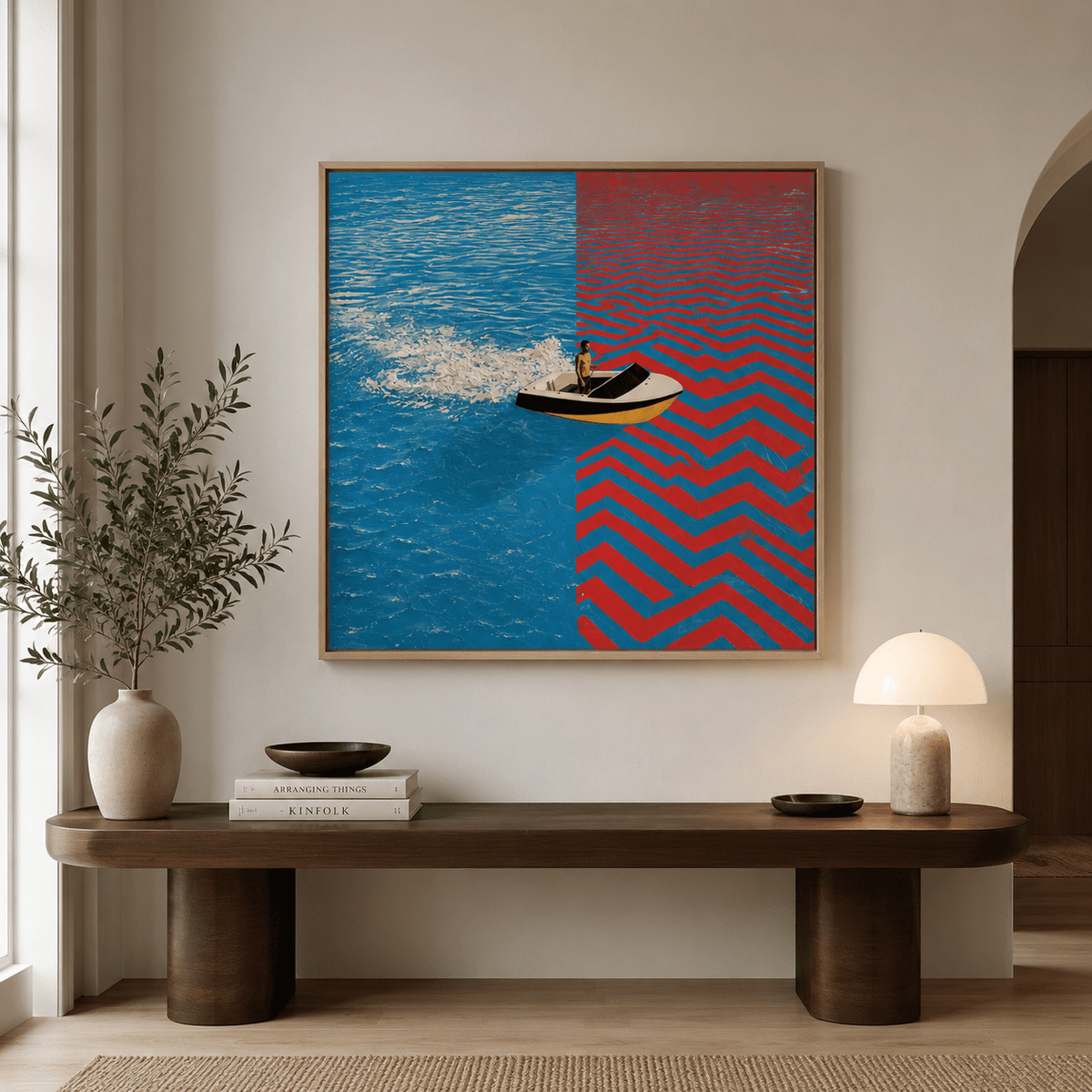 Nautical Wall Art — The Crossing by Rossetti Art