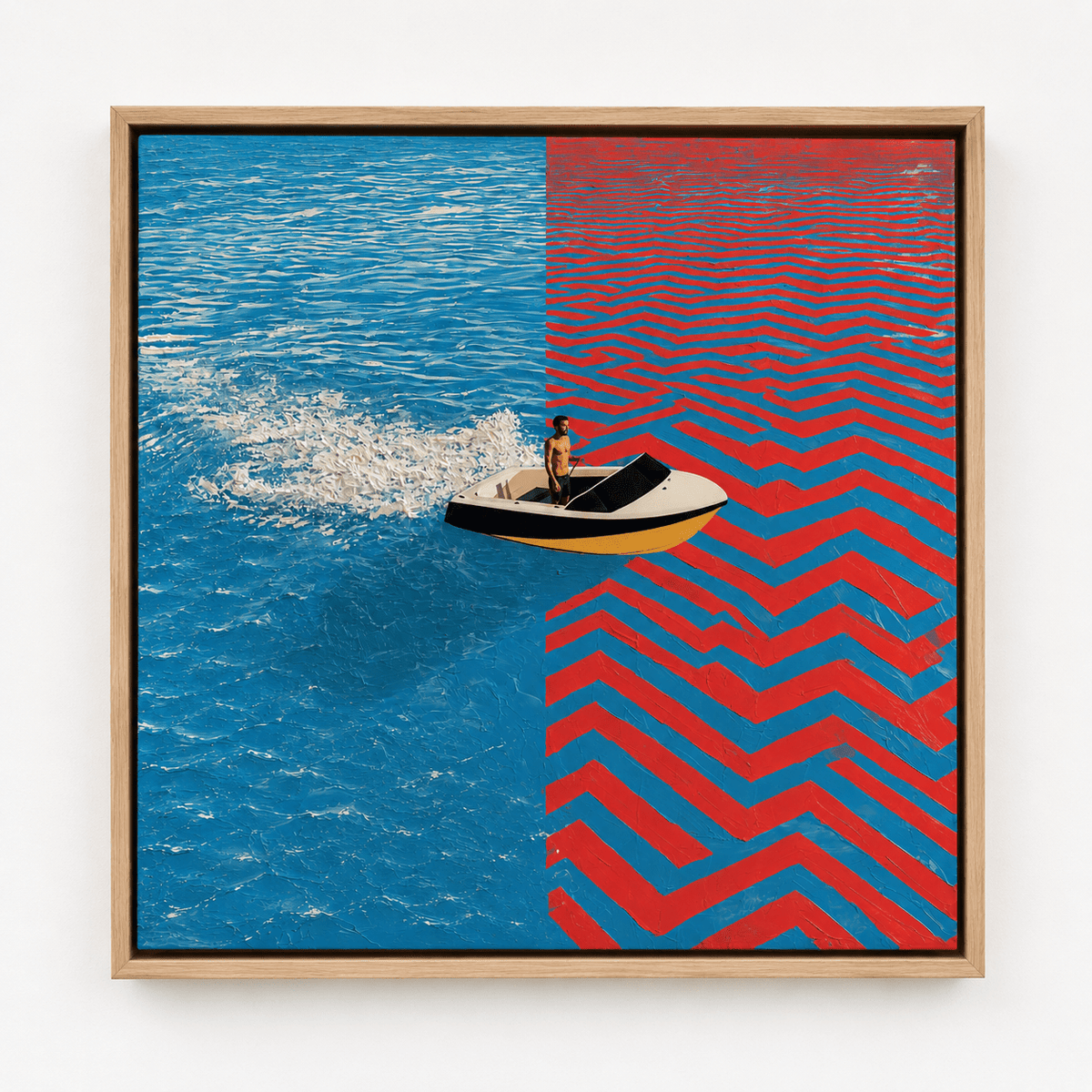 Nautical Wall Art — The Crossing by Rossetti Art