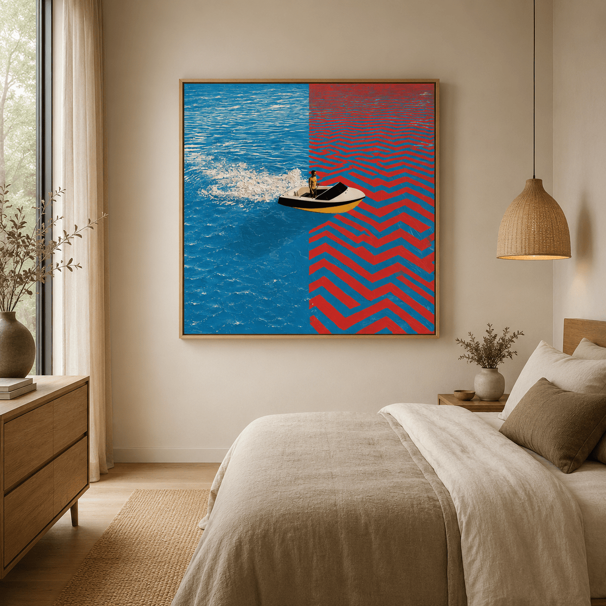 Nautical Wall Art — The Crossing by Rossetti Art