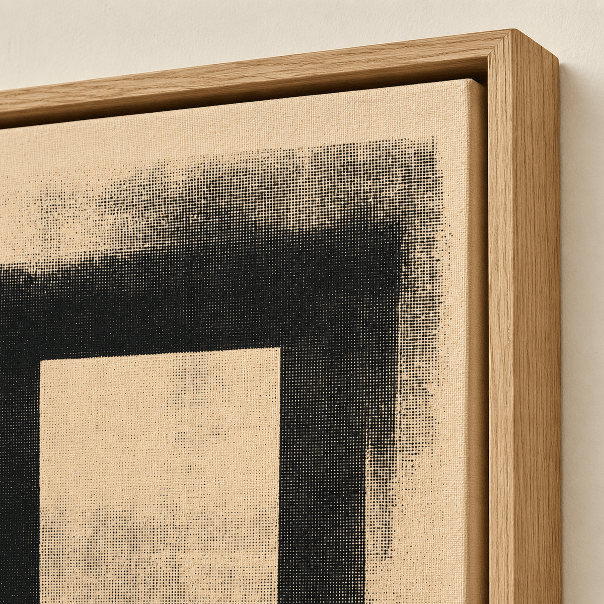 Neutral Abstract Art — Threshold by Rossetti Art