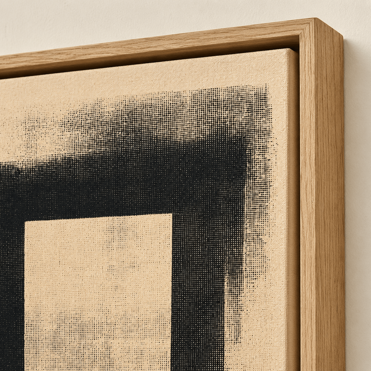 Neutral Abstract Art — Threshold by Rossetti Art