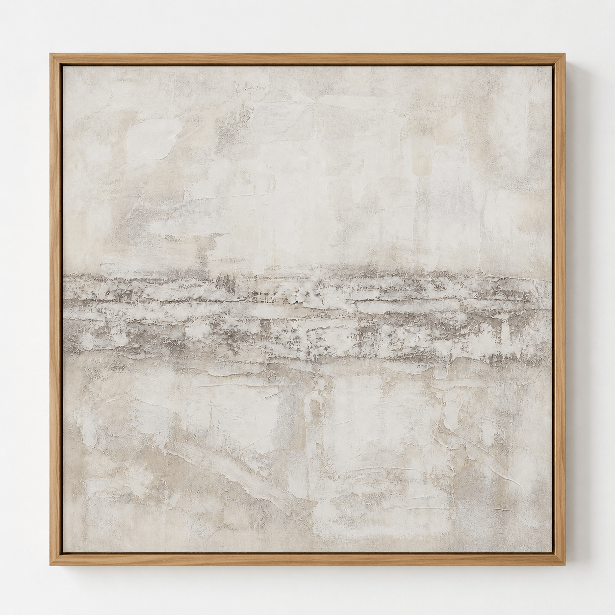 Neutral Abstract Painting Original Painting — Threshold by Rossetti Art