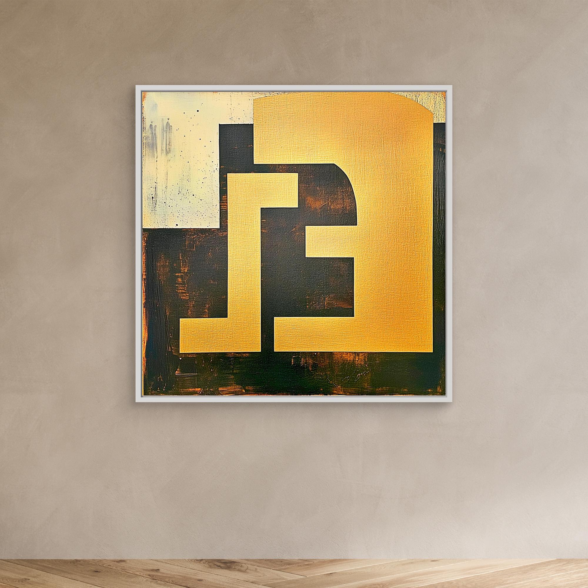 Canvas Print : Radiant Geometry - Modern Abstract Wall Art Canvas