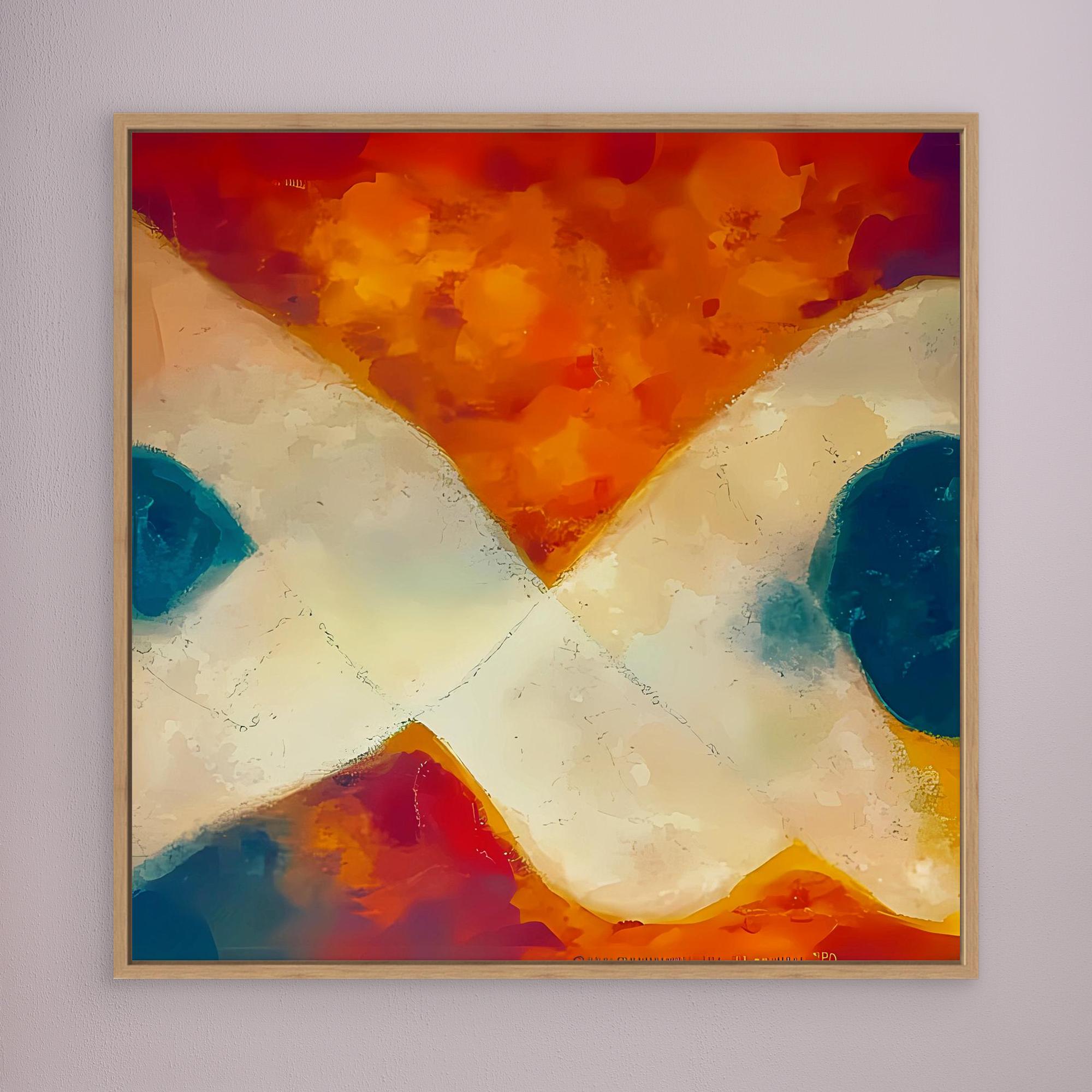 Canvas Print: Infinite Flow – Contemporary Abstract Art