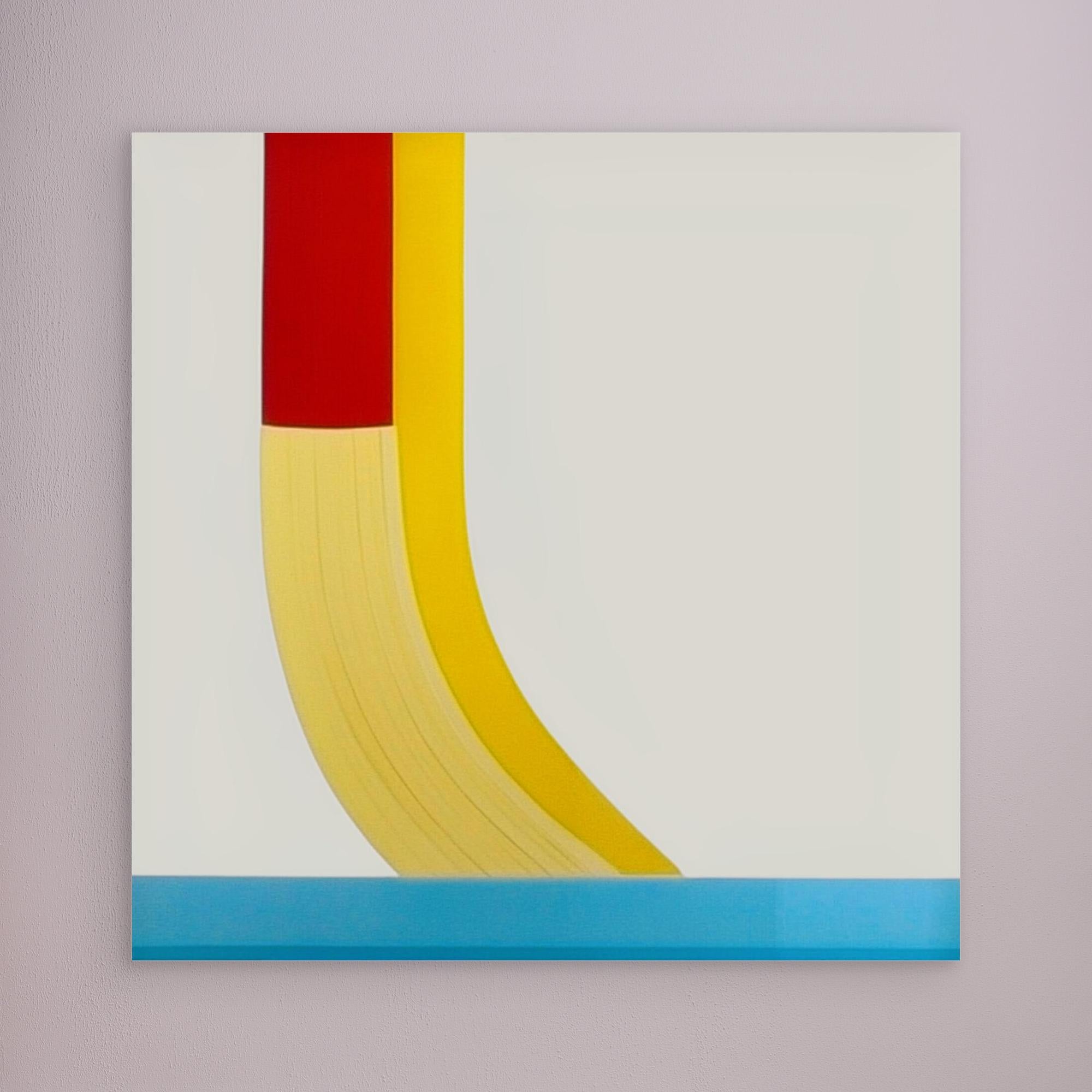 Canvas Print: Minimalist Motion - Geometric Abstract Wall Art