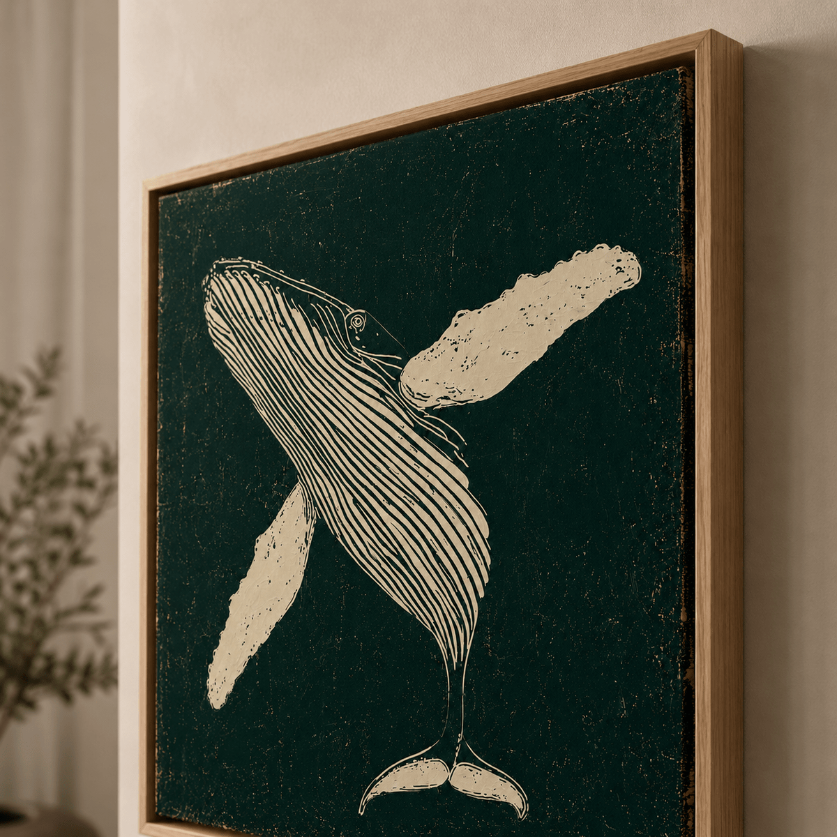 Ocean Wall Art Canvas — Fathom Canvas Print | Rossetti Art