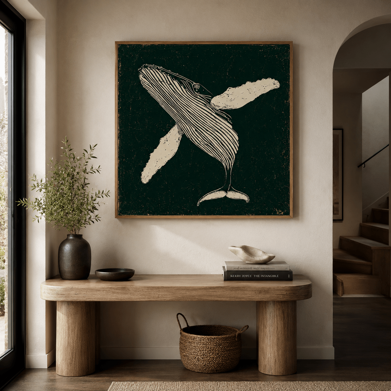 Ocean Wall Art Canvas — Fathom Canvas Print | Rossetti Art