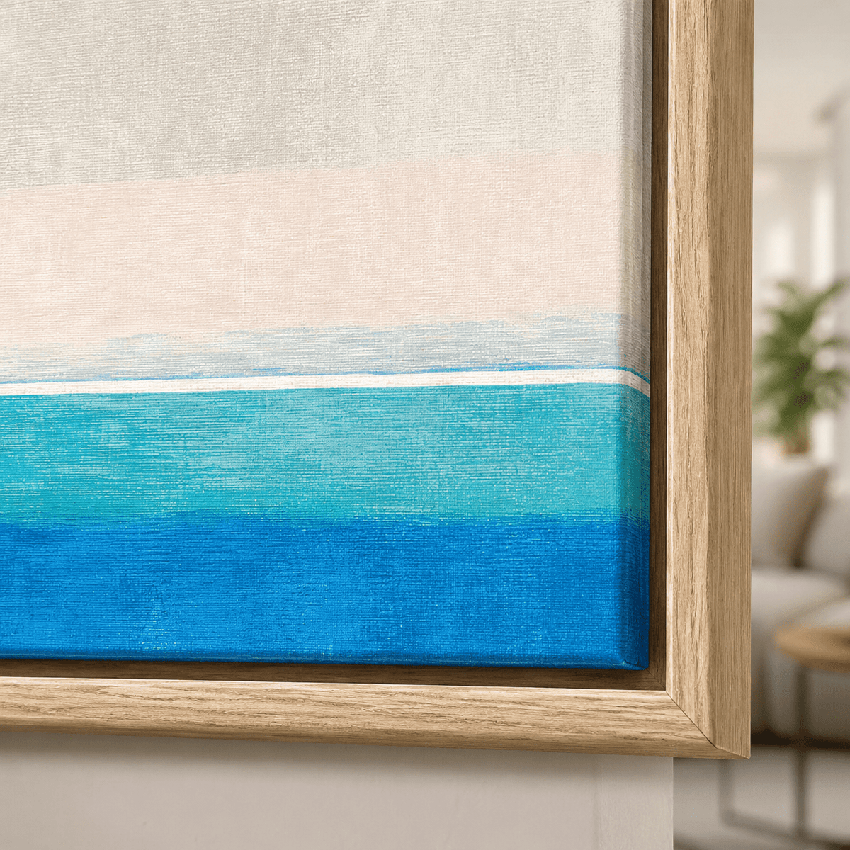 Ocean Wall Art Canvas Print — Open Horizon by Rossetti Art