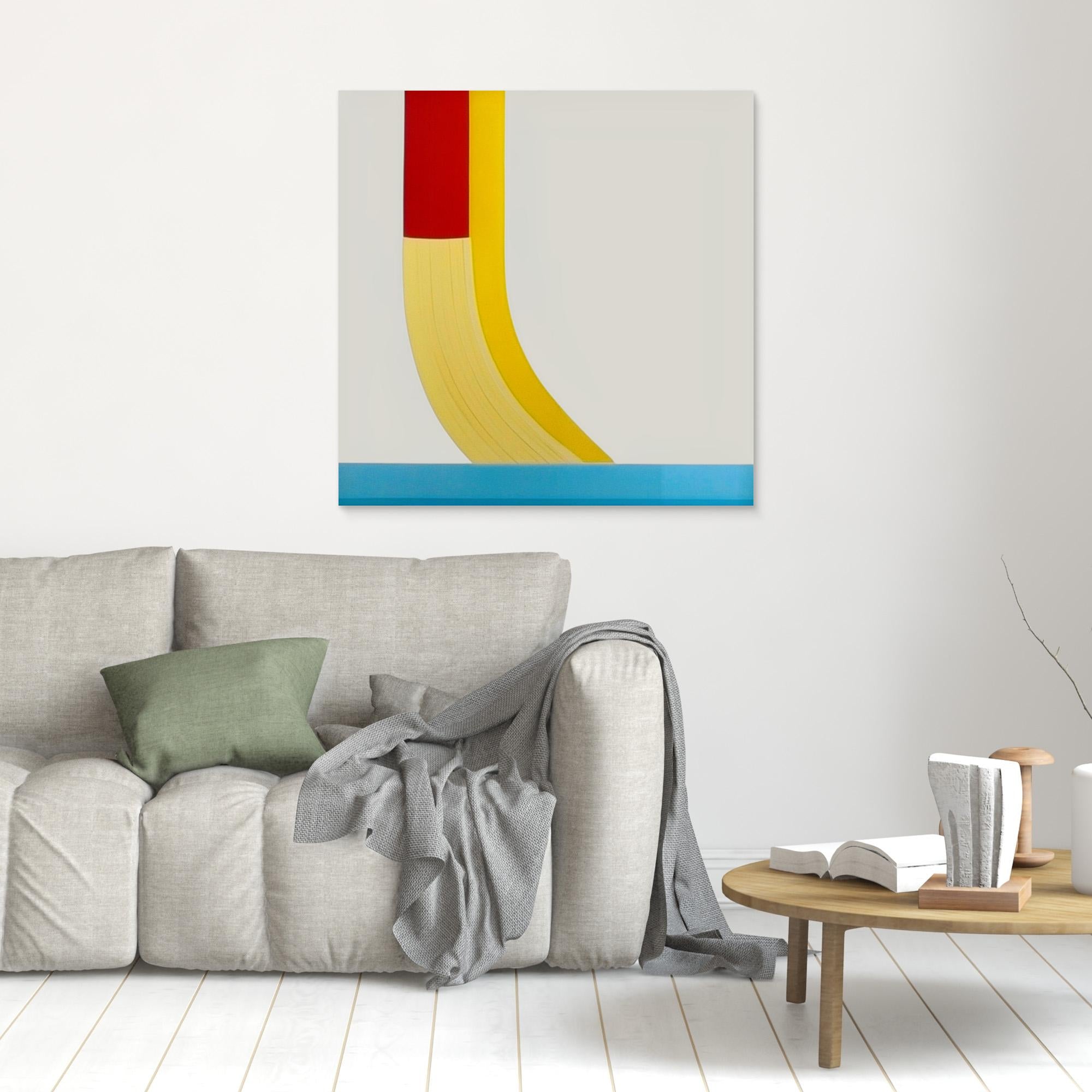 Canvas Print: Minimalist Motion - Geometric Abstract Wall Art