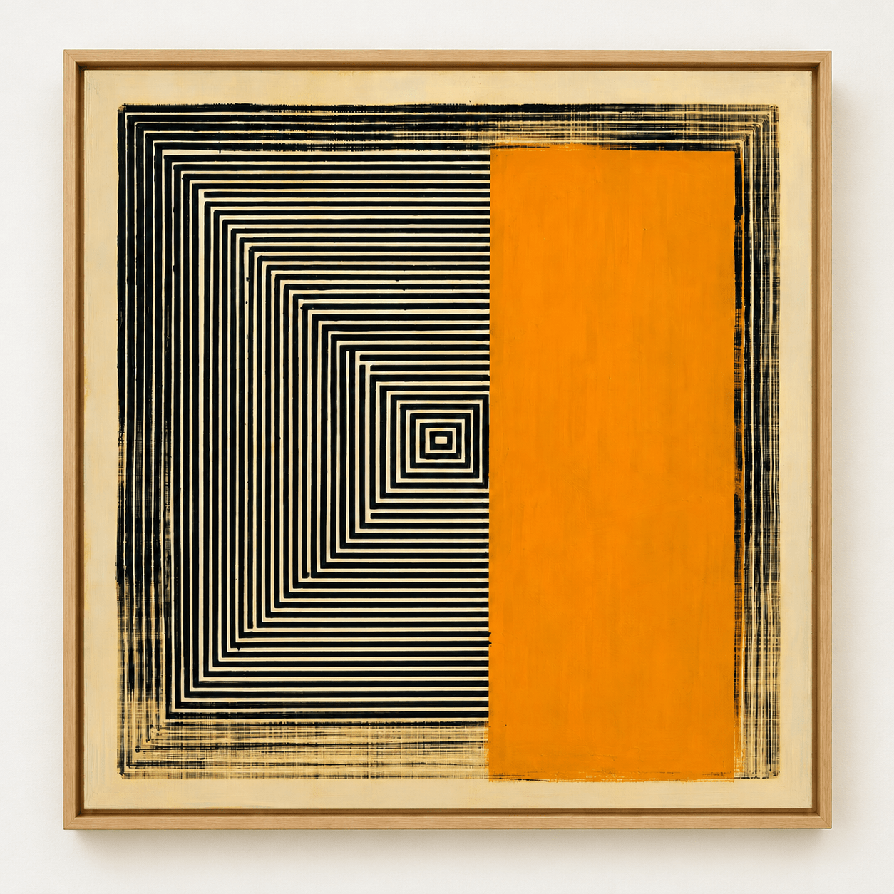 Optical Illusion Wall Art Canvas Print — Threshold | Rossetti Art