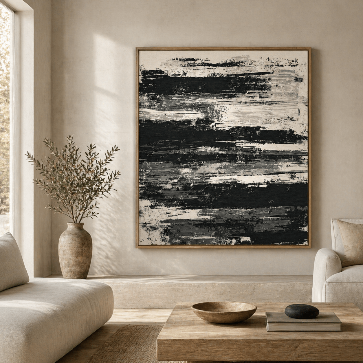 Original Black and White Painting - Nocturne by Rossetti Art