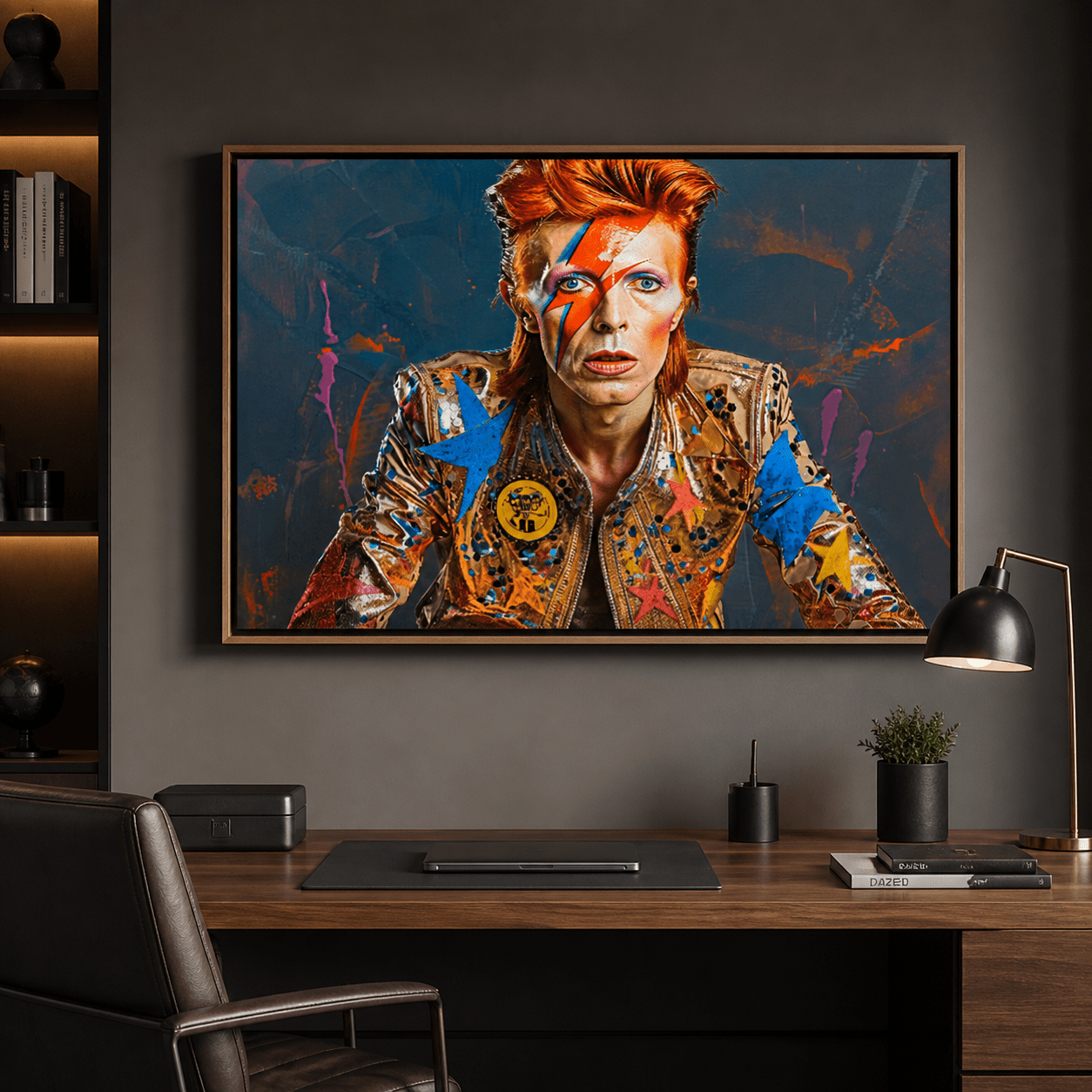 David Bowie original painting for sale